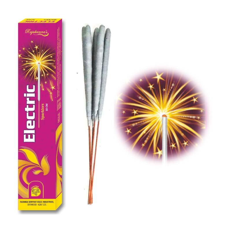 10 Cm Electric Sparklers 1 BOX 10pcs