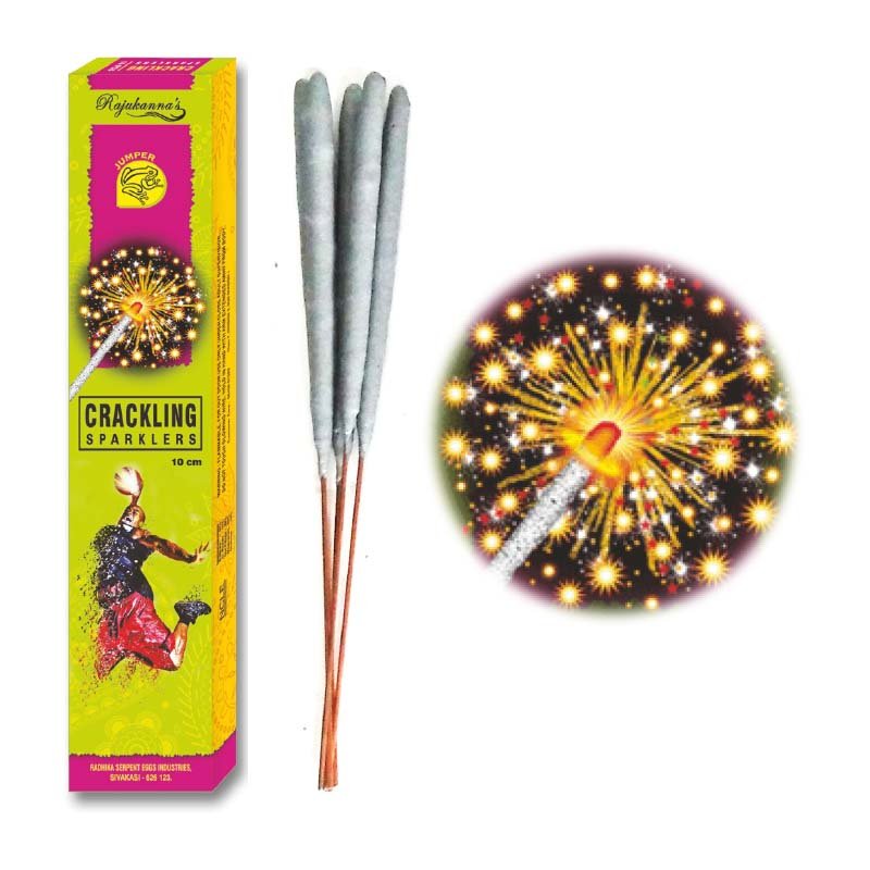 10 Cm Colour Sparklers 1 Box - per Box 10 pcs