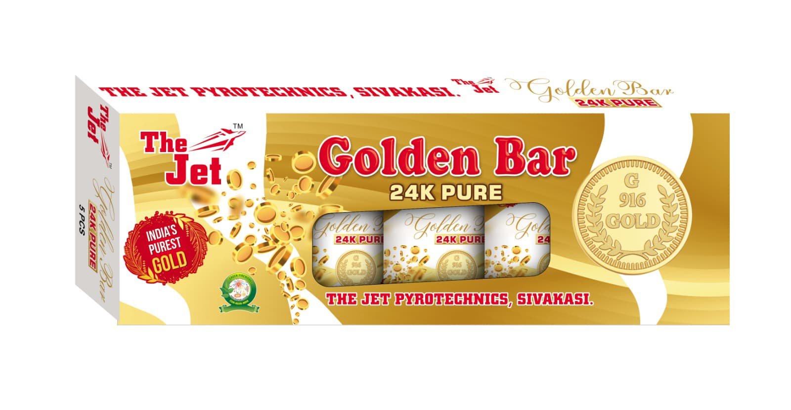 GoldenCoin24kPURE(5pcs)
