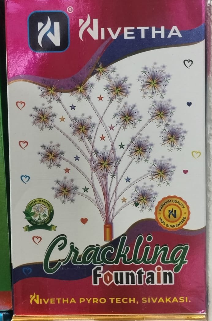 Nivetha crackling fountain 3pcs