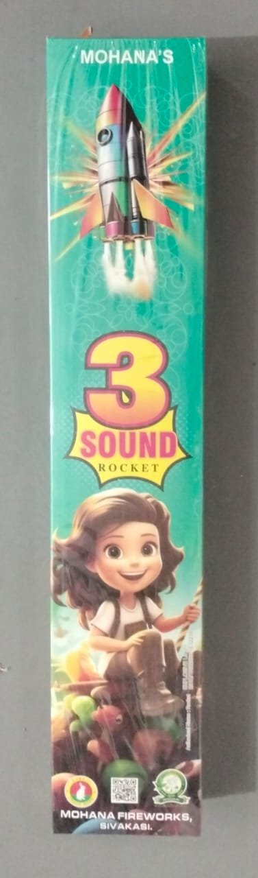 3 sound Rocket (10pcs)