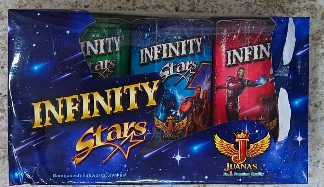Infinity star  3pcs