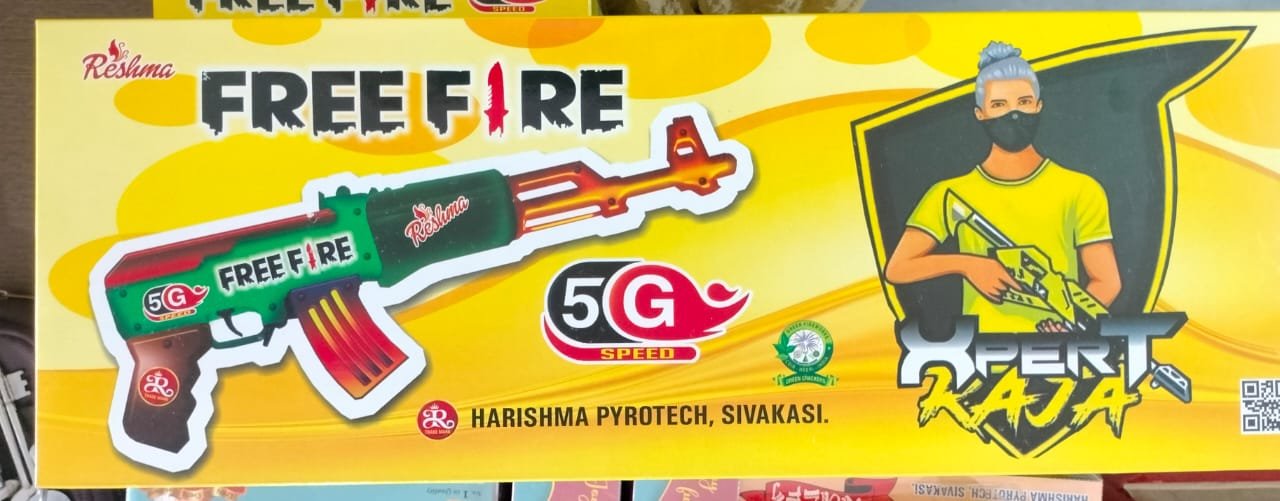 Free fire Gun 5G 2pcs